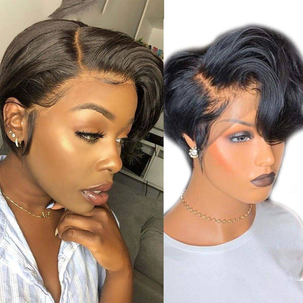 Pixie Cut Wig T女士整顶假发
