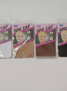 Vesta hair 2Pcs Black/Skin / Dark brown/  White Top Stocking