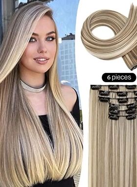 Clip In Hair Extensions Hair Extensions Thick Long Lace Weft