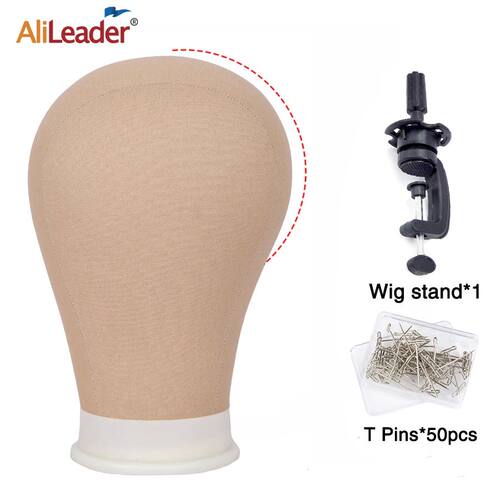 Alileader Canvas Block Poly Head Wig Making Head Weft/Wig Di