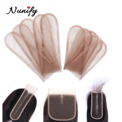 Nunify 2*4 2*6 4*4 1 Pcs Swiss Lace For Wig Making Weaving W