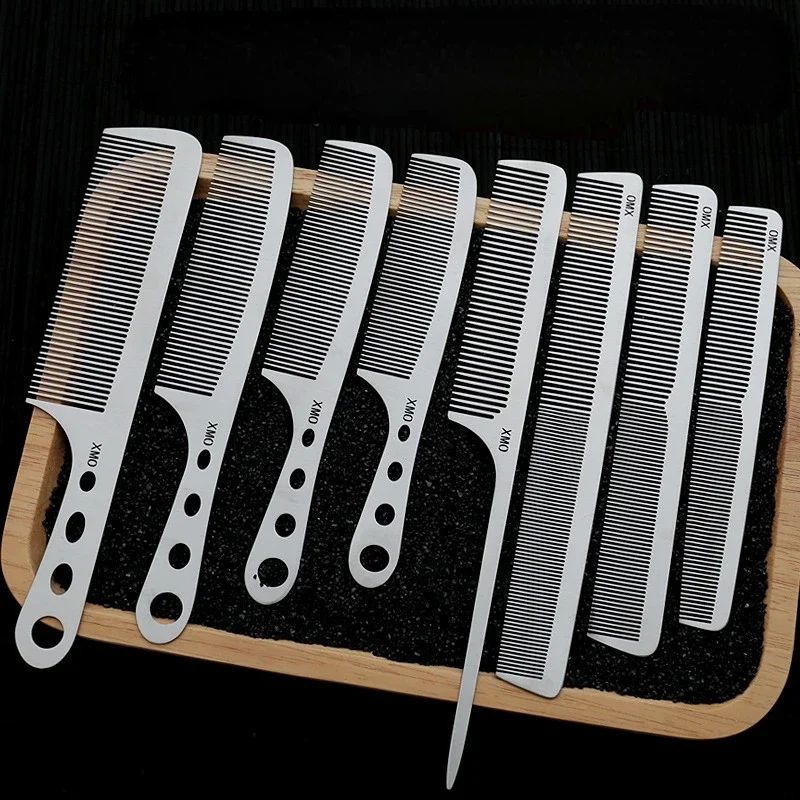 Ultra-thin Titanium Steel Stainless Steel Hairdressing Comb