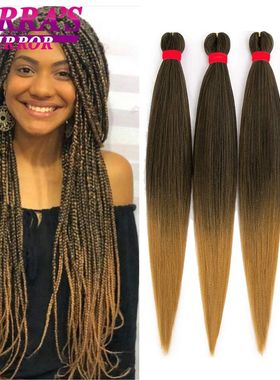 Braid Hair Pre stretched Easy Braid Ombre Synthetic Braids E