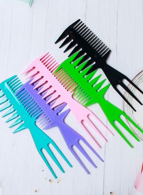 3-In-1 Big Teeth Double Side Tooth Hair Combs for Women Anti