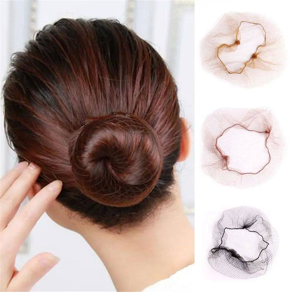 10/30 Pcs Women Fashion Elastic Edge Fine Mesh Hair Styling