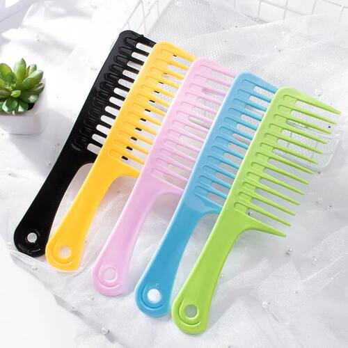 Hairdress Comb Heat Resistant Woman Wet Hook Curly Hair Brus