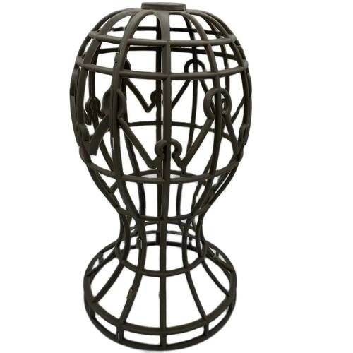 Lantern Shape Plastic Wig Stand Hat Cap Holder Foldable Mult