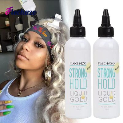 Strong Hold Liquid Gold Clear Lace Melt Wig Install Glue Dry