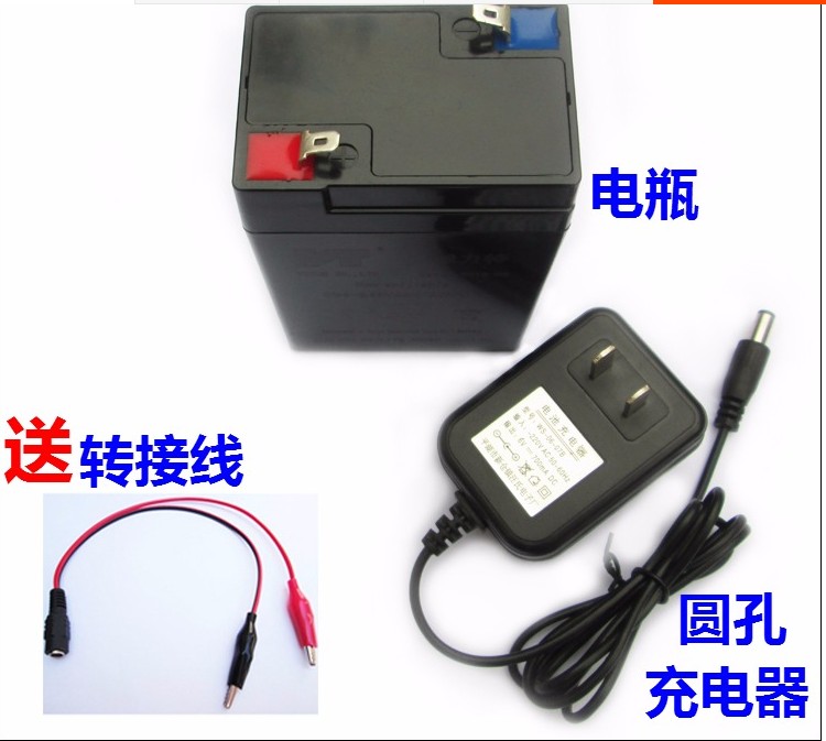 替代超力达/卡特/威力特SAIKEDA电瓶6V4.0A/3FM4.0德贝克电池好+1