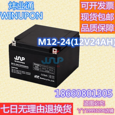 通蓄电池M12-24 26 30 33 38 40应急ups电源12v24ah