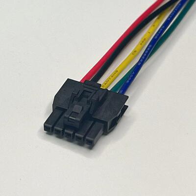 105307-1205连接线,1053071205胶壳带线,MOLEX NANOFIT 2.5单排5P