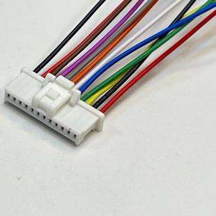 MOLEX1.0mm间距单排12P 5013301200胶壳带线 501330 1200连接线