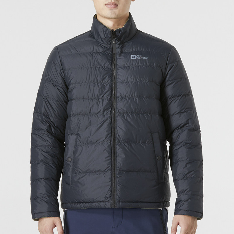 Jackwolfskin狼爪羽绒服男秋冬户外运动两面穿保暖外套5222171