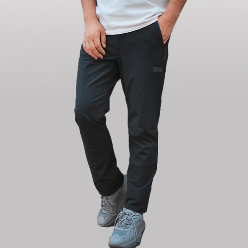 狼爪秋冬透气加绒软壳裤男士长裤