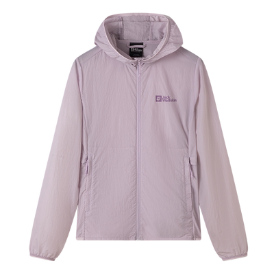 春夏JackWolfskin狼爪皮肤衣女户外休闲轻薄透气防晒衣5324161