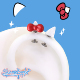 Shinma钛合金可爱kitty猫咪蝴蝶结猫耳耳骨钉耳轮钉超萌