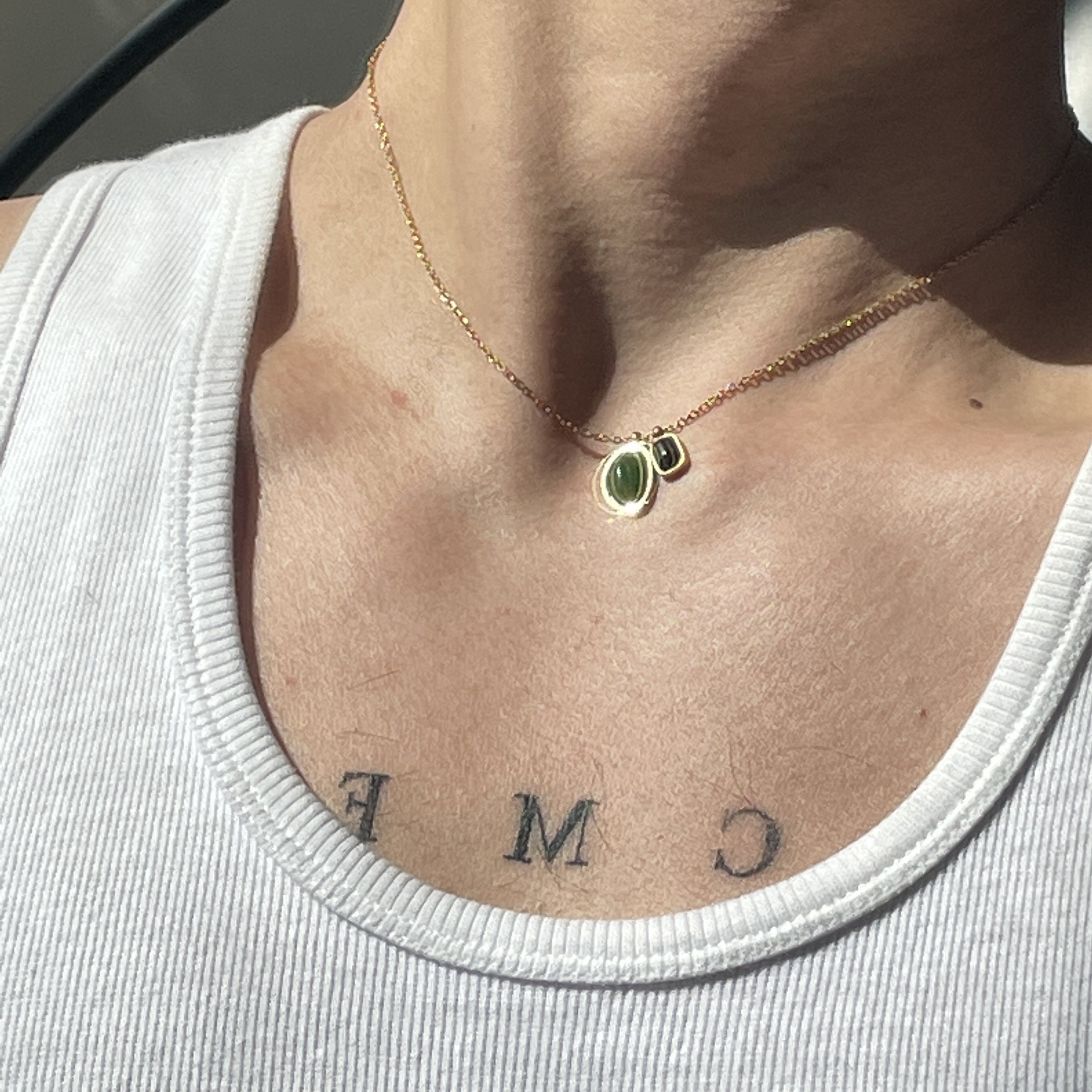 SCMEN玛瑙情侣不掉色项链