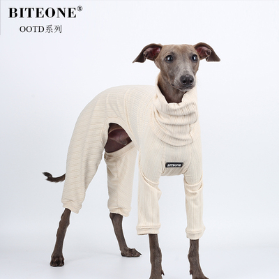 BITEONE【栗秋】猫咪狗狗宠物秋冬衣服高领百搭内搭
