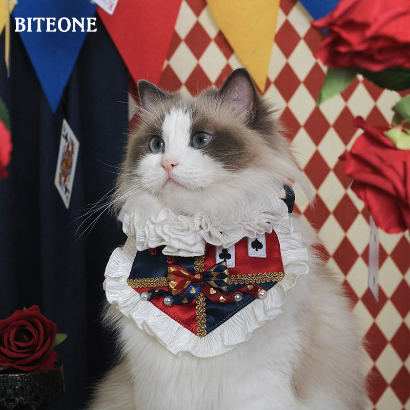 BITEONE【爱丽丝】宠物猫猫宠物服装/雨衣（新
