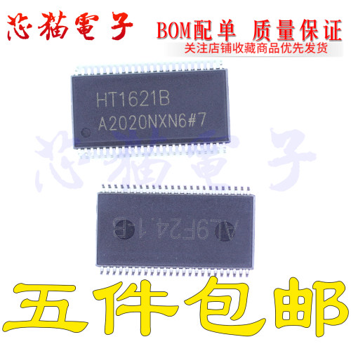 全新原装 HT1621B HT1621 贴片SSOP-48 LED驱动器RAM映射液晶芯片