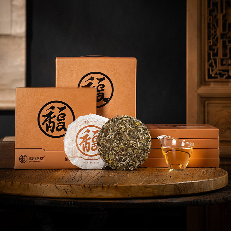 馥益堂福鼎白茶沁芳2022年牡丹仙子白牡丹100g*5饼茶叶收藏装,茶,白牡丹,淘宝优惠券,粉丝福利购,淘宝优惠卷