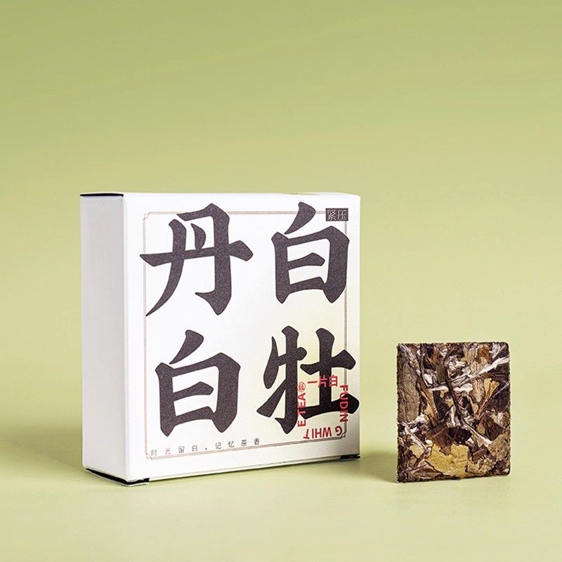 馥益堂一片白2022年白牡丹福鼎白茶小茶片饼干茶4g*6片*2盒口粮茶,茶,白牡丹,淘宝优惠券,粉丝福利购,淘宝优惠卷
