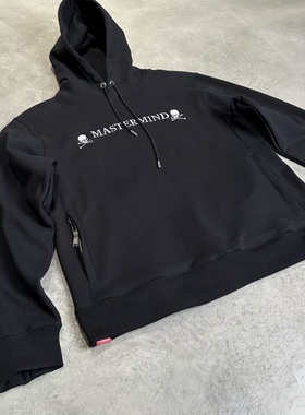 mastermind重磅新品男装连帽卫衣个性logo字母骷髅刺绣高级感外套