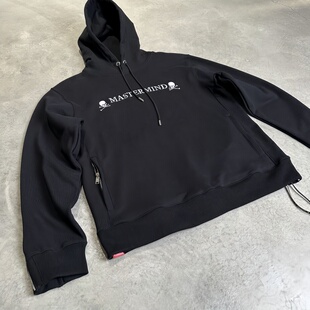 mastermind重磅新品男装连帽卫衣个性logo字母骷髅刺绣高级感外套