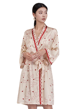 绣娘真丝桑蚕丝女士吊带睡裙