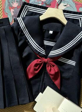 【反派不中二】新绀三本基础穿搭校供正统原创动漫感JK少女水手服