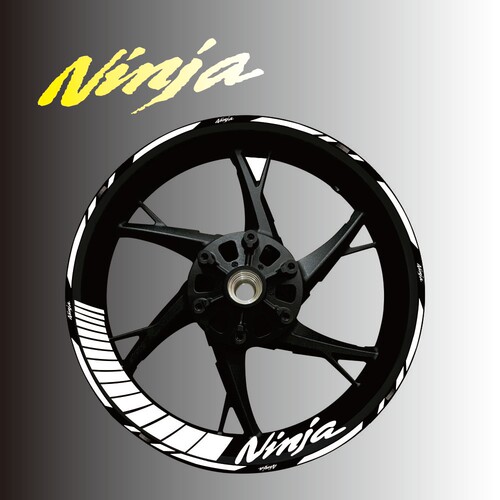 机车川崎忍者ninja400650圈贴纸