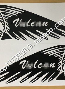 摩托车贴花适用火神 Vulcan VN900 VN1500 印第安人改装油箱贴花