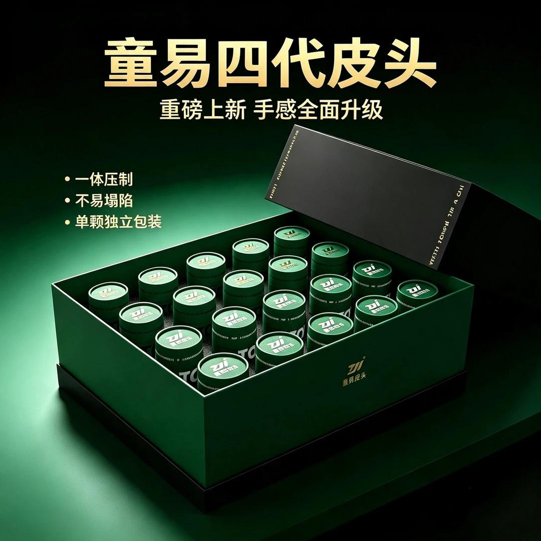 赵心童同款童易四代斯诺克皮头