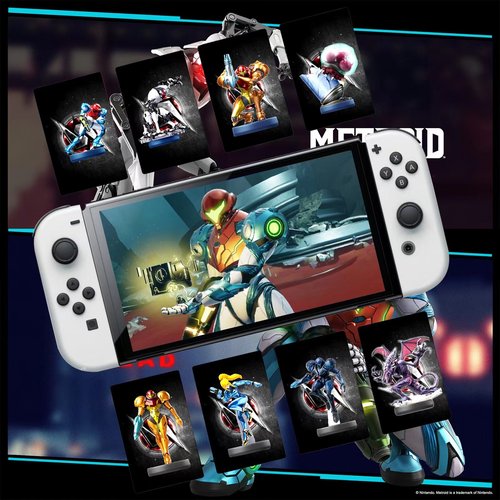 现货喷射3塞尔达密特罗德生存恐惧amiibo卡银河战士联动卡