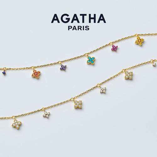 幸运四叶花手链AGATHA