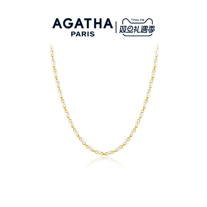 经典小珠珠串珠项链AGATHA