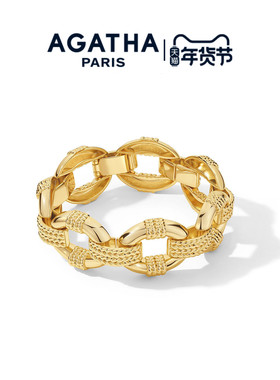 AGATHA缇花系列复古编织手链
