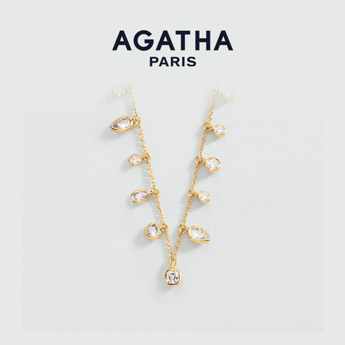 AGATHA/瑷嘉莎糖果晶耀项链