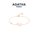 AGATHA 优雅饰品新年礼物 瑷嘉莎臻我镂空小狗手链纯银法式