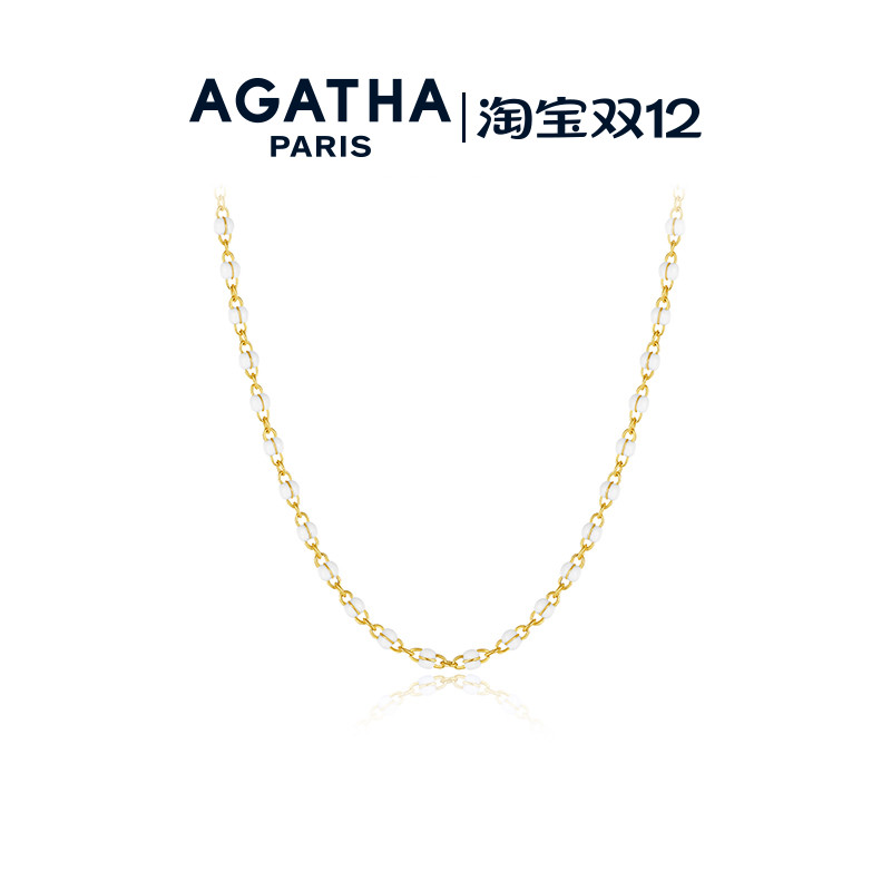 经典小珠珠串珠项链AGATHA