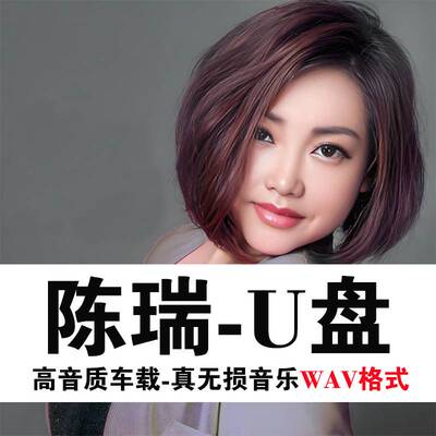 WAV真无损音质陈瑞专辑歌曲U盘伤感情歌音频优盘经典老歌曲USB