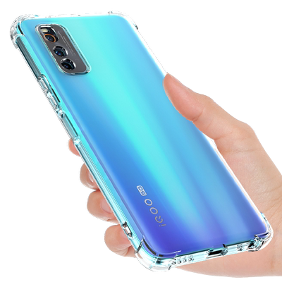 适用于iqooneo3手机壳透明防摔软