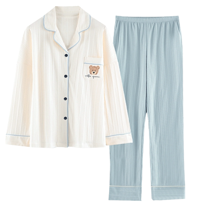 三件套月子服不褪色不起球秋冬款