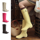 女款 成人外穿耐磨时尚 通勤雨靴户外徒步防水防滑新款 雨鞋 高筒水鞋