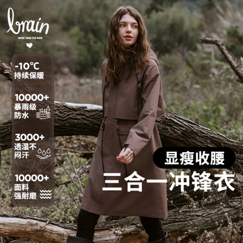 防水户外冲锋衣显瘦冬季冲锋衣