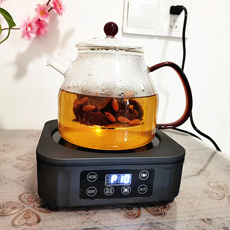 高硼耐热玻璃蒸煮茶壶电陶炉烧水壶茶水分离茶壶功夫茶具套装加厚
