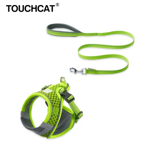 牵引绳胸背衣猫咪嗨胸背带狗绳透气背心式Touchdog轻巧宠物轻它