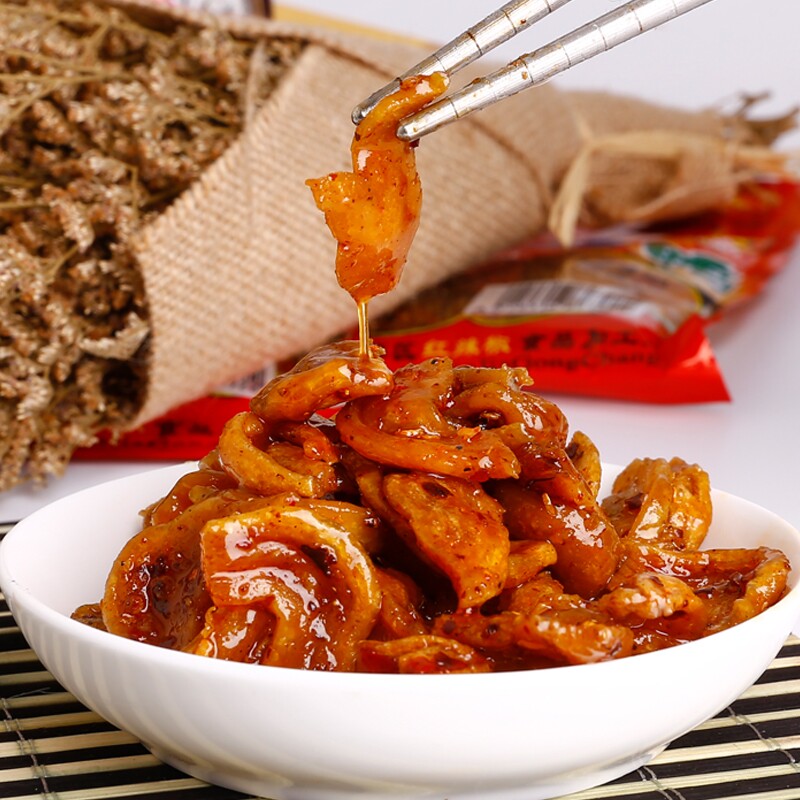 正宗北京烤鸭辣条零食红辣椒80后怀旧食品麻辣休闲美食素食豆制品
