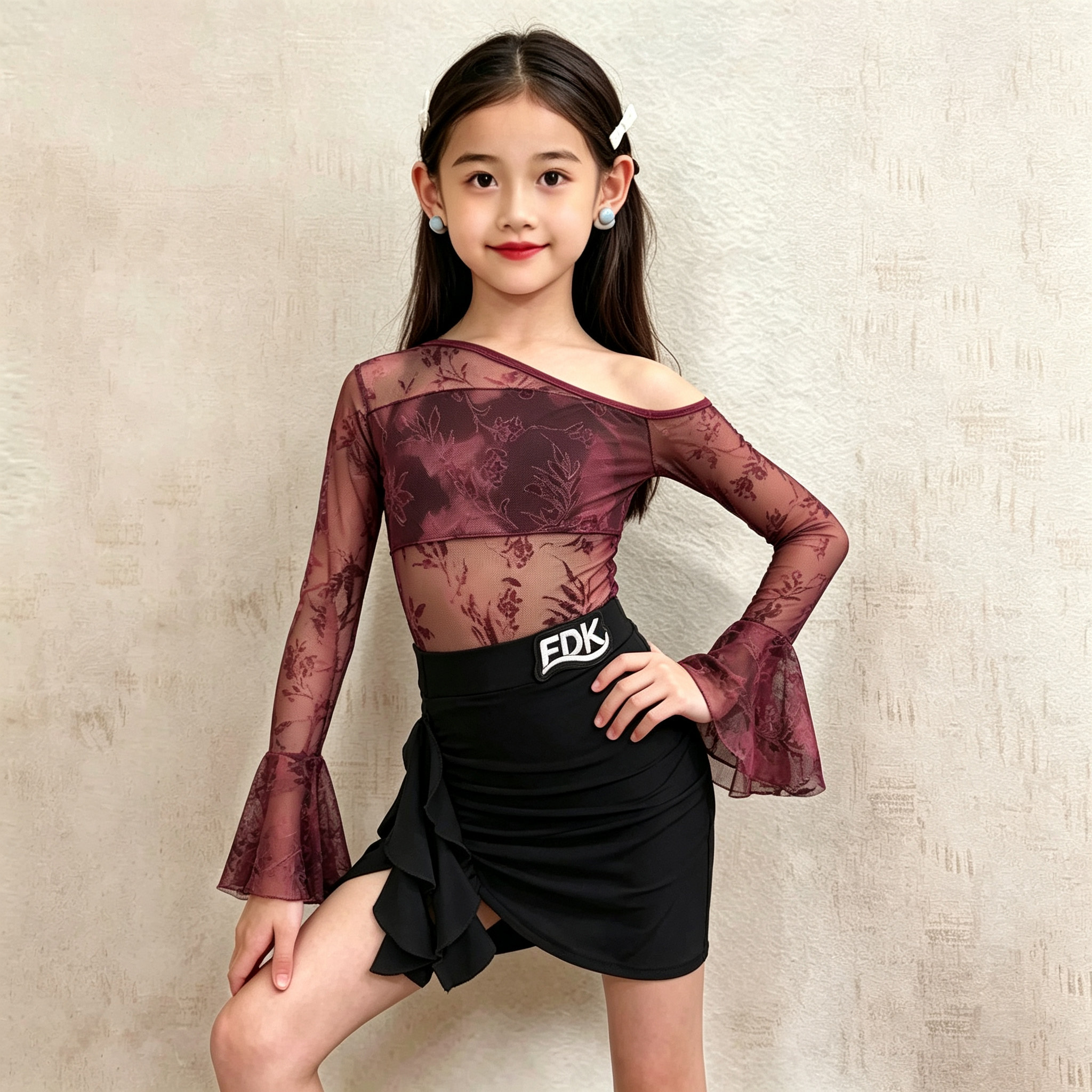 春秋拉丁舞练功服表演服舞蹈练习