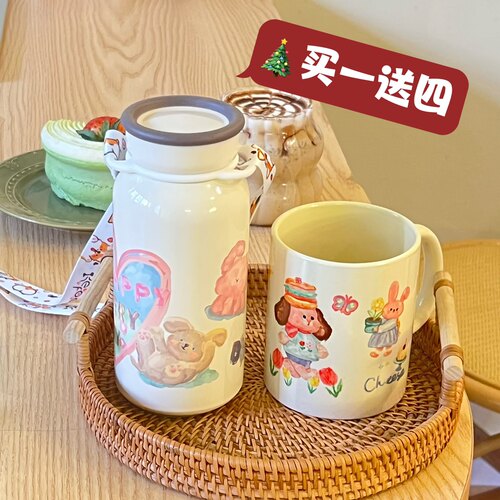 韩国不锈钢保温杯家用小众